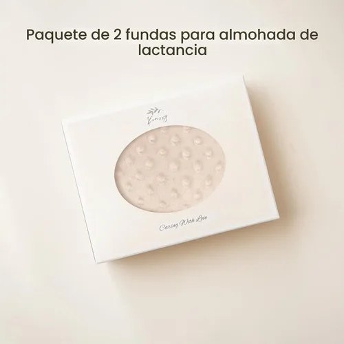 Vista 6 de Konssy Paquete de 2 Fundas de Almohada de Lactancia, Cubiertas de Lactancia Suaves y Cómodas para Almohadas de Amamantamiento, Fundas de Almohada