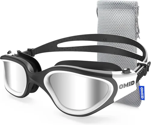 Vista 19 de OMID - Gafas de natación polarizadas P2, gafas antivaho para natación para hombres y mujeres adultas