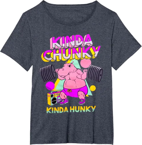 Vista 49 de Kinda Chunky Kinda Hunky, camiseta de gimnasio para culturismo, Negro