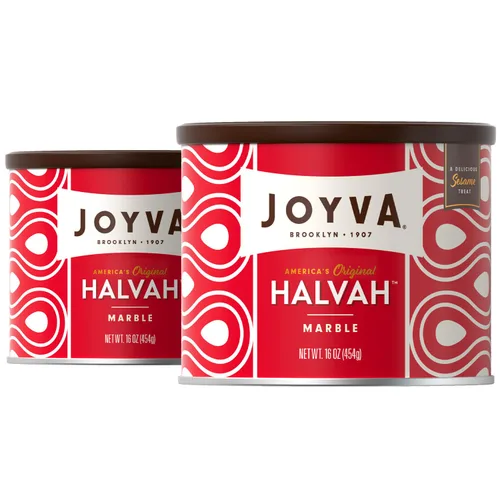 Vista 7 de Halva de sésamo y miel de Joyva Marble, 16 onzas