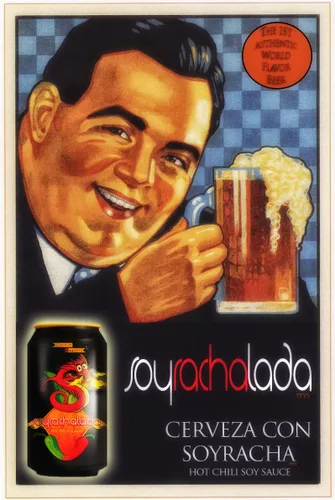 Vista 4 de Soyracha Salsa de soja de chile súper picante 5 onzas líquidas