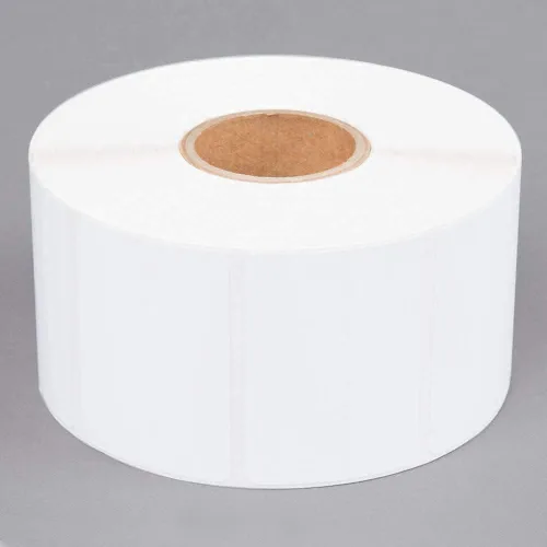 Vista 3 de VisionTechShop LST-801B, 58 x 40 mm (2.283" x 1.575"), UPC, 700 por rollo, 12 rollos/caja, en blanco