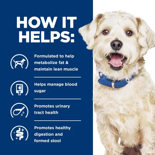 Vista 8 de Hill's Prescription Diet w/d Alimento húmedo para perros digestivo/peso/glucosa/manejo urinario, pollo, latas de 13 onzas, paquete de 12