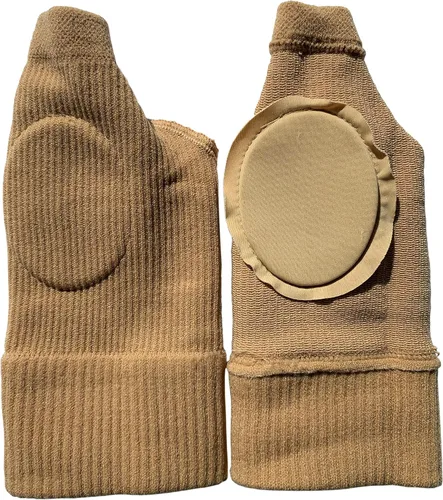 Vista 3 de Juniper's Secret 2 pares de muñequeras para el pulgar, estabilizador de gel para el pulgar, ideal para artritis, dolor en las articulaciones