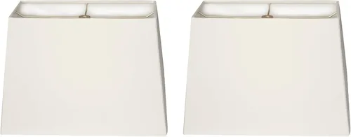 Vista 30 de Royal Designs, Inc. HB-613-12AGL Pantalla para lámpara de tapa dura rectangular, (5 x 10) x (8 x 12) x 9.5, Oro Antiguo