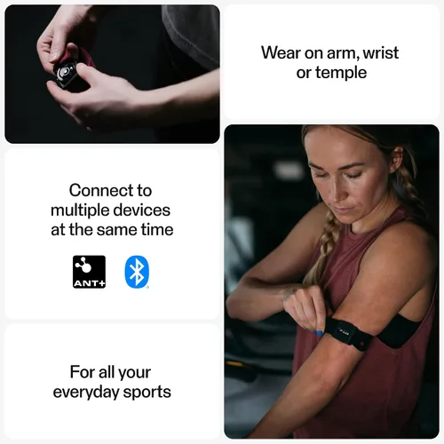 Vista 4 de Polar Verity Sense - Optical Heart Rate Monitor Armband - ANT+, Dual Bluetooth