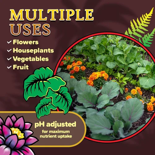 Vista 6 de FoxFarm Suelo para macetas Happy Frog con 2 etiquetas para plantas, 2 pies cúbicos - Plantas en contenedores para interiores y exteriores