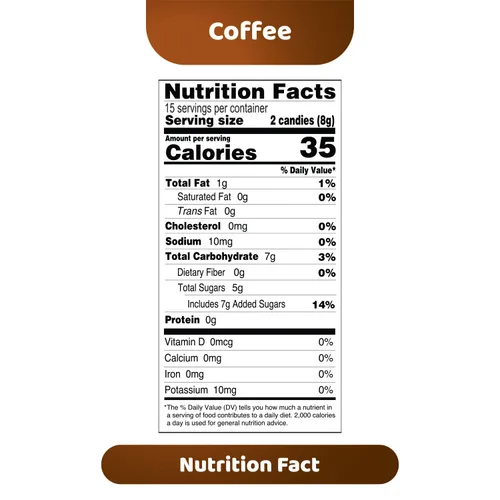 Vista 2 de Kopiko Caramelo de café – Caramelo duro de Indonesia con extracto de café real – Un impulso satisfactorio para la energía sobre la marcha