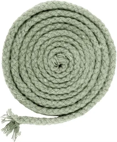 Vista 37 de 5 mm * 295 pies de cuerda de macramé de algodón natural de 8 hebras trenzadas para manualidades de ganchillo, hilo para colgar en la pared y Lgn
