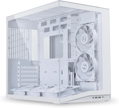 Vista 12 de LIAN LI O11D MINI V2 Carcasa de Computadora Compacta ATX Mid-Tower de Flujo de Aire Vista Panorámica Flujo de Aire Completamente Ventilado