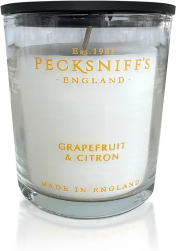 Vista 41 de Pecksniffs - Vela perfumada de ámbar negro y madera Oud 1 mecha, 6.49 onzas