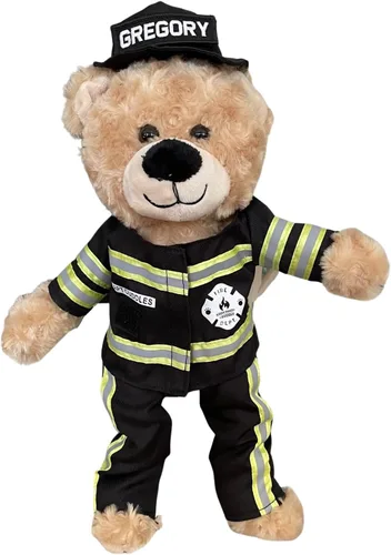 Vista 12 de Oso de peluche personalizado de la Fuerza Aérea de ZZZ Bears, regalo para graduados de campo de entrenamiento, veteranos y seres queridos