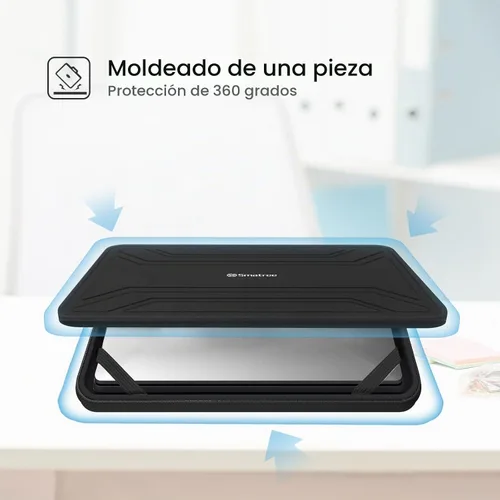 Vista 3 de Smatree Funda rígida de EVA de 16 pulgadas para portátil de juegos Negro para Alienware M16 R1 de 16 pulgadas