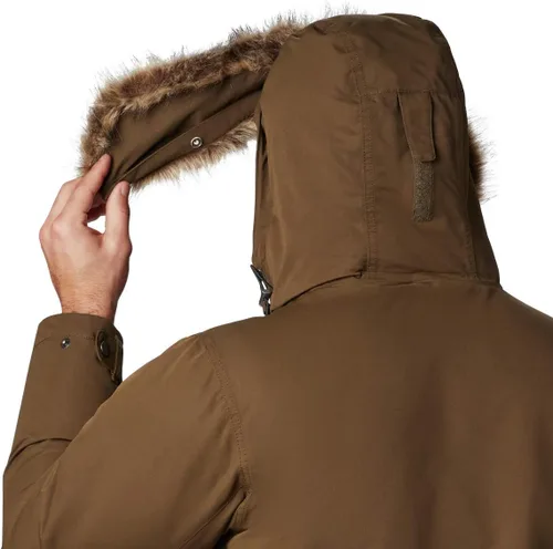 Vista 5 de Columbia South Canyon - Parka larga de plumón para hombre, impermeable y transpirable