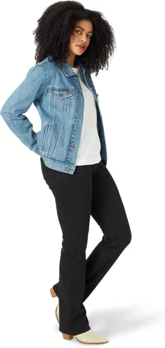 Vista 5 de Wrangler Women's Relaxed Fit Memory Maker Jean Jacket