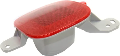 Vista 2 de Reflector de parachoques trasero para Jeep Renegade 2015 2016 2017 2018 – Compatible con el lado del conductor del parachoques trasero – Certificado
