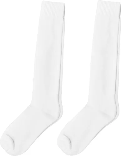 Vista 9 de LEONARK 2 pares de calcetines de esgrima para espada, sable y papel de aluminio, medias protectoras de algodón para esgrima unisex para niños