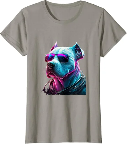 Vista 25 de Dogo Argentino Dogs Dogo Argentinos Camiseta, Negro