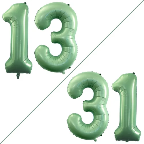 Vista 156 de Goer, conjunto de globos de papel aluminio para decoraciones de cumpleaños, globos de las letras de feliz cumpleaños y de números Oro