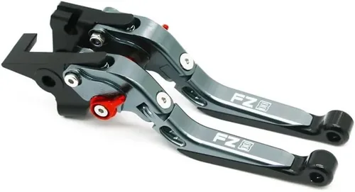 Vista 19 de Motorcycle Clutch Levers For FZ8 FZ-8 2011 2012 2013 2014 2015 2016-2020 Motorcycle Adjustable Folding Extendable Brake Clutch Levers Handle