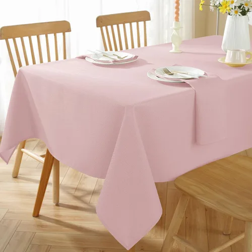 Vista 18 de SASTYBALE Juego de 4 servilletas de lino sintético, sin arrugas, lavables, de tela suave, texturizada, para comedor, cena, fiesta, boda, vacaciones