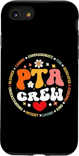 Vista 13 de iPhone 15 Parents Teacher Association Team Supporter PTA Crew Case