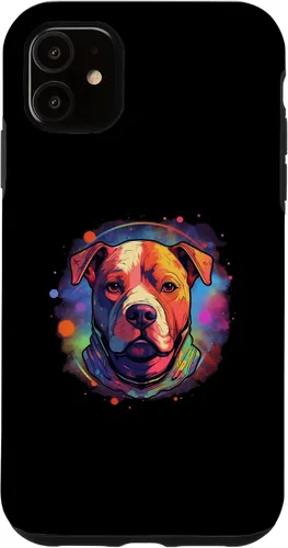 Vista 6 de Funda para iPhone 12 mini Pitbull Terrier para hombre y mujer