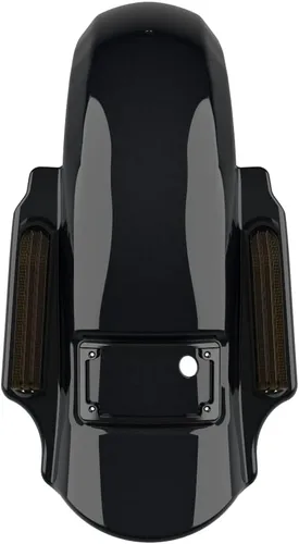 Vista 37 de Advanblack Dominator - Guardabarros trasero estirado para Harley Davidson Touring 2014+, deslizamiento de treet, Road Glide