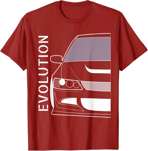 Vista 69 de Camiseta Evo 8 Design Turbo JDM Classic Legends, Negro, S