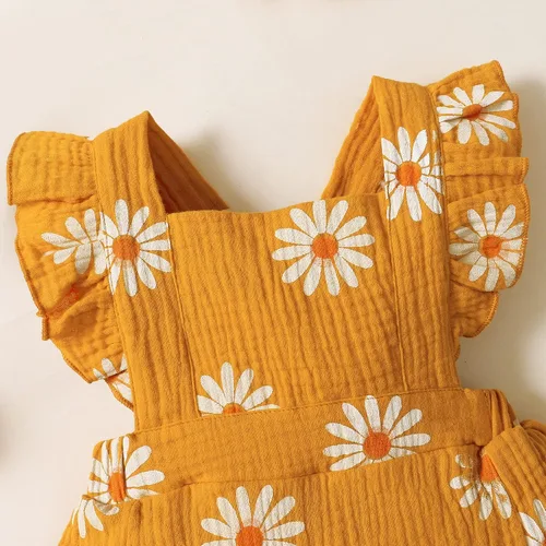 Vista 5 de PATPAT Conjunto de mameluco para bebé recién nacido, 2 piezas, 100% algodón