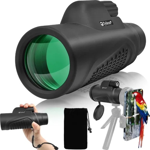 Vista 9 de Telescopio monocular de 8 x 42 – Prisma K9 impermeable para viajes, vida silvestre, observación de aves, caza, campamento