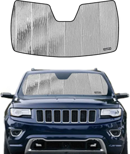 Vista 14 de Parasol para parabrisas para Jeep Grand Cherokee 2008-2010 - Parasol para ventana delantera, protección