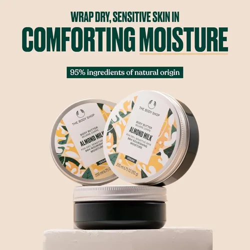 Vista 2 de The Body Shop Body Butter 96Hr Nouishing Moisture, For Dry Skin, 6.4 Oz