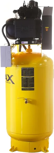 Vista 3 de Compresor de aire silencioso de 7.5 HP, vertical, 1 PH, 80 galones, serie Industrial Plus, modelo ESP07V080V1 por EMAX Compressor