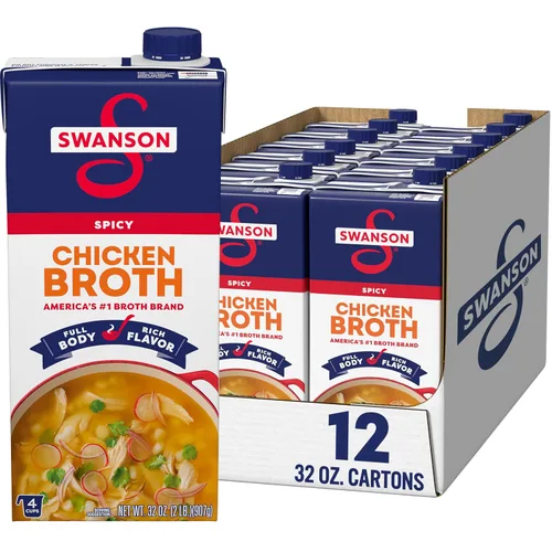 Vista 15 de SWANSON S Caldo de pollo ramen, cartón de 32 onzas