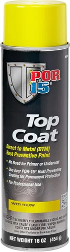Vista 9 de Pintura en aerosol, color gris 16 POR-15 46618 de Top Coat