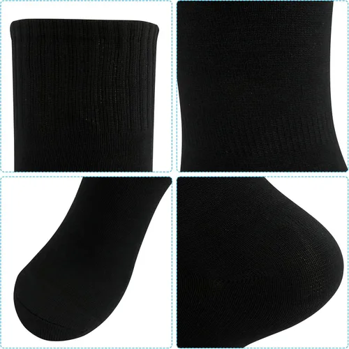 Vista 4 de HAPYCEO Men Women Knee High Soccer Softball Football Baseball Long Tube Breathable Support Outdoor Sports Socks