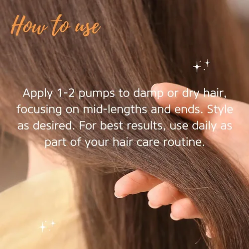 Vista 4 de KERAZON Aceite de argán para el cabello con queratina que suaviza el tratamiento de reparación de daños secos, fórmula premium, protección