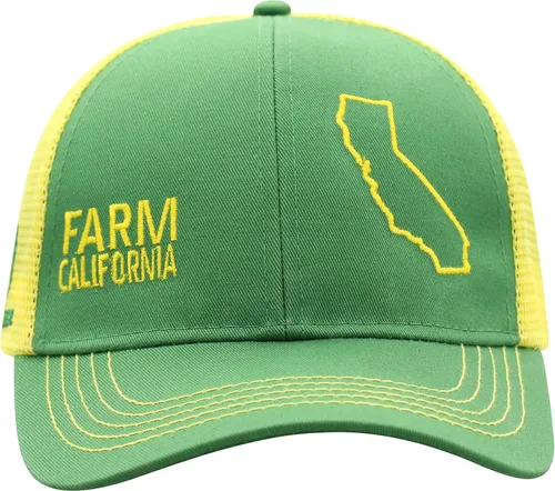 Vista 42 de John Deere Gorra de béisbol con logotipo y malla trasera con contraste, para hombre