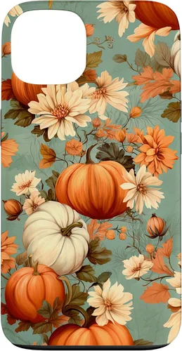 Vista 7 de Funda con temática de otoño para iPhone 11 con diseño de calabaza de otoño para mujer