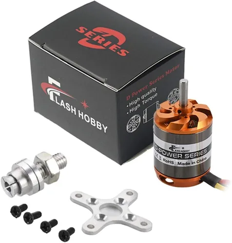 Vista 6 de FLASH HOBBY Motor sin escobillas D3548 790KV Outrunner Motor para Mini Multicopters RC Avión Helicóptero Avión de ala fija