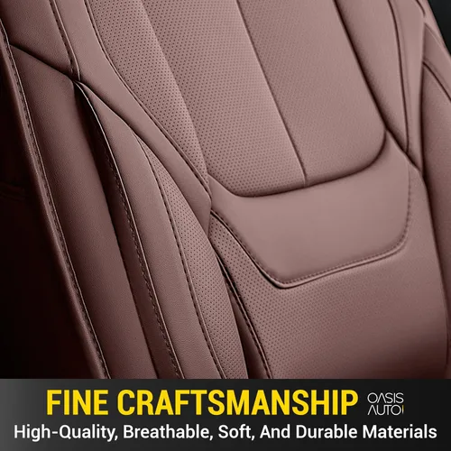 Vista 5 de OASIS AUTO Juego completo de fundas de asiento para Ram, compatibles con Ram 1500 (2009-2018) / Ram 2500 (2010-2018), fundas de asiento impermeables