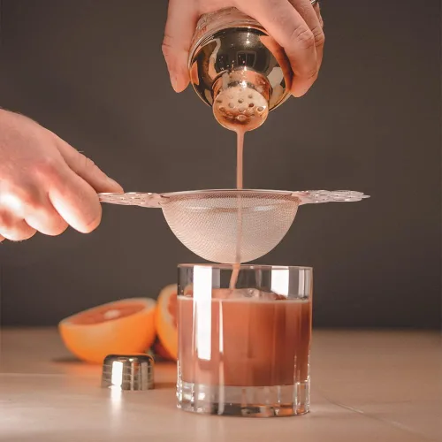 Vista 7 de Picowe Paquete de 2 coladores de té, coladores de té plateados de acero inoxidable para té suelto de malla fina para boca de taza de 2.5 a 4 pulgadas