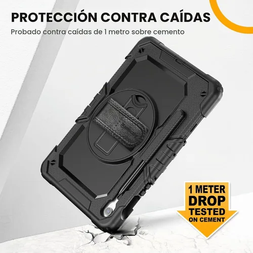 Vista 3 de Timecity Funda para Samsung Galaxy Tab S10 Lite/S10 FE/S9 FE 5G/S9, color Funda protectora resistente de 10.9 pulgadas/11 pulgadas con protector