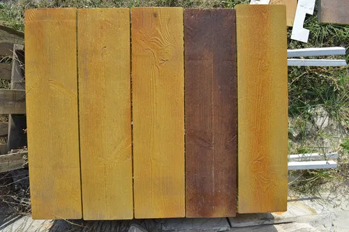 Vista 4 de SvitMolds Vendido 2 Moldes de hormigónTerraza Tablero Hormigón Molde de Jardín Paso de Piedra de Madera Camino Patio S10