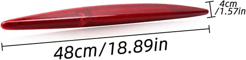 Vista 6 de Clidr - Tercera luz de freno de montaje alto para Honda CRV CR-V 2012-2016 (carcasa roja)