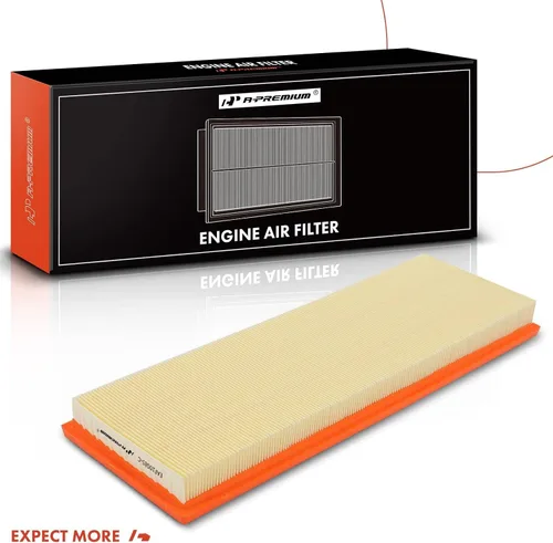Vista 8 de A-Premium Filtro de aire de motor compatible con Volkswagen Beetle, Golf, Jetta, Passat, Rabbit, 2005-2014, L5 2.5L, panel flexible, repuesto #