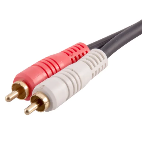 Vista 3 de Seismic Audio Cable de conexión XLR hembra a macho doble de 3 pies - XLRF a 2-RCA (SA-DRCXLF3)