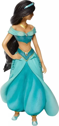 Vista 6 de Enesco Disney Showcase Couture de Force Aladdin Jasmine Figura estilizada, 8.27 pulgadas, multicolor