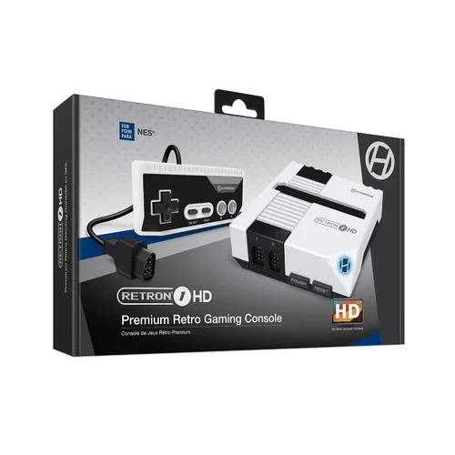 Vista 3 de Hyperkin RetroN 1 HD Gaming Console for NES (White) - Nintendo WiiGameCube